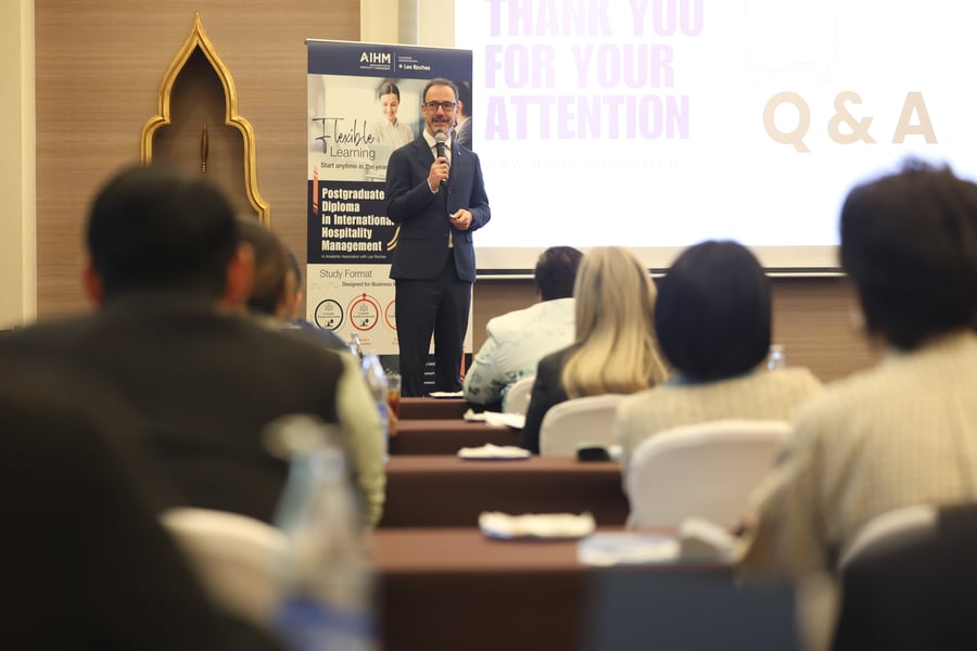 AIHM Postgraduate Diploma programme for hospitality professionals with flexible study format